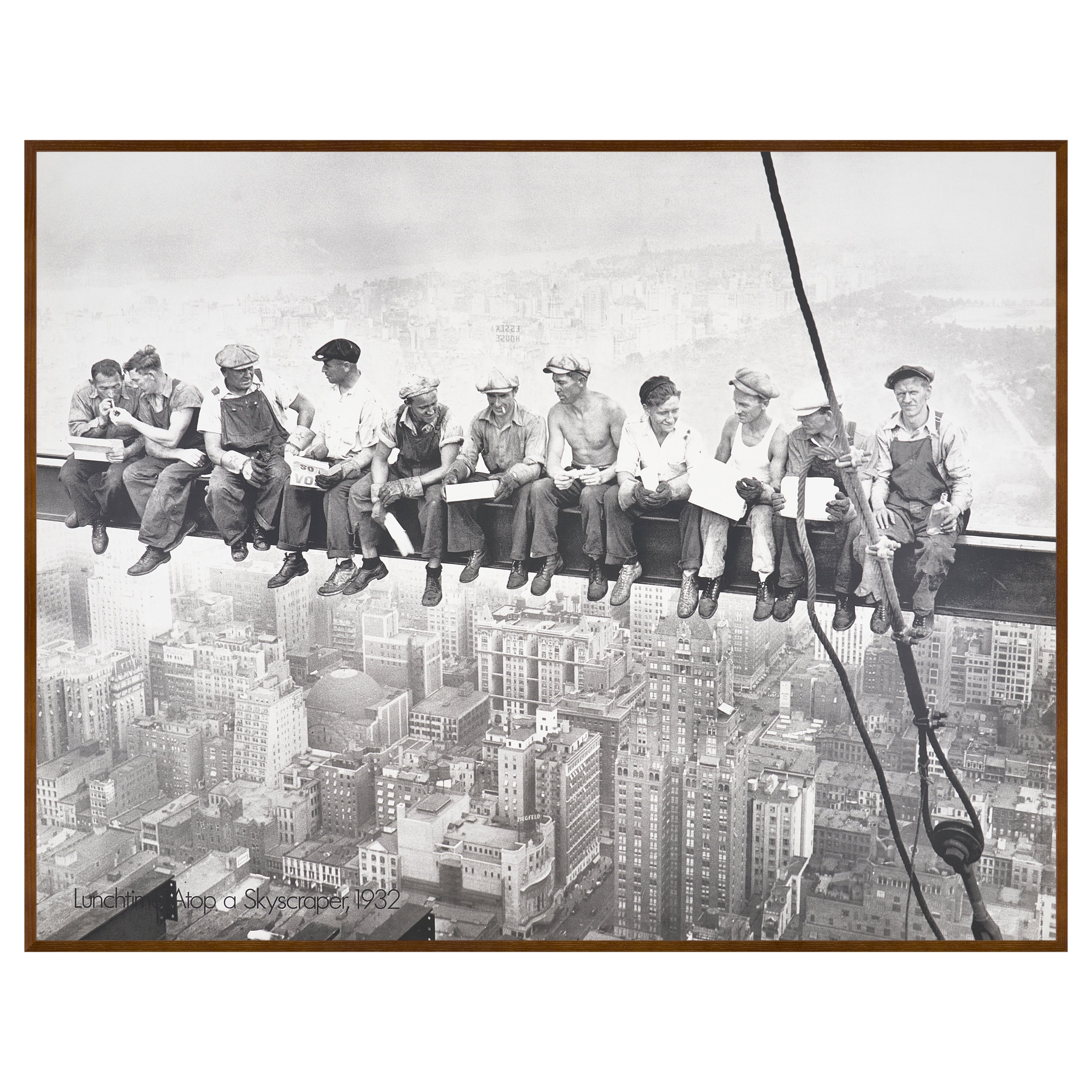 【限定5枚】Lunchitime Atop a Skyscraper 1932 - LEM Milano 1991 / ベットマン・アーカイブ