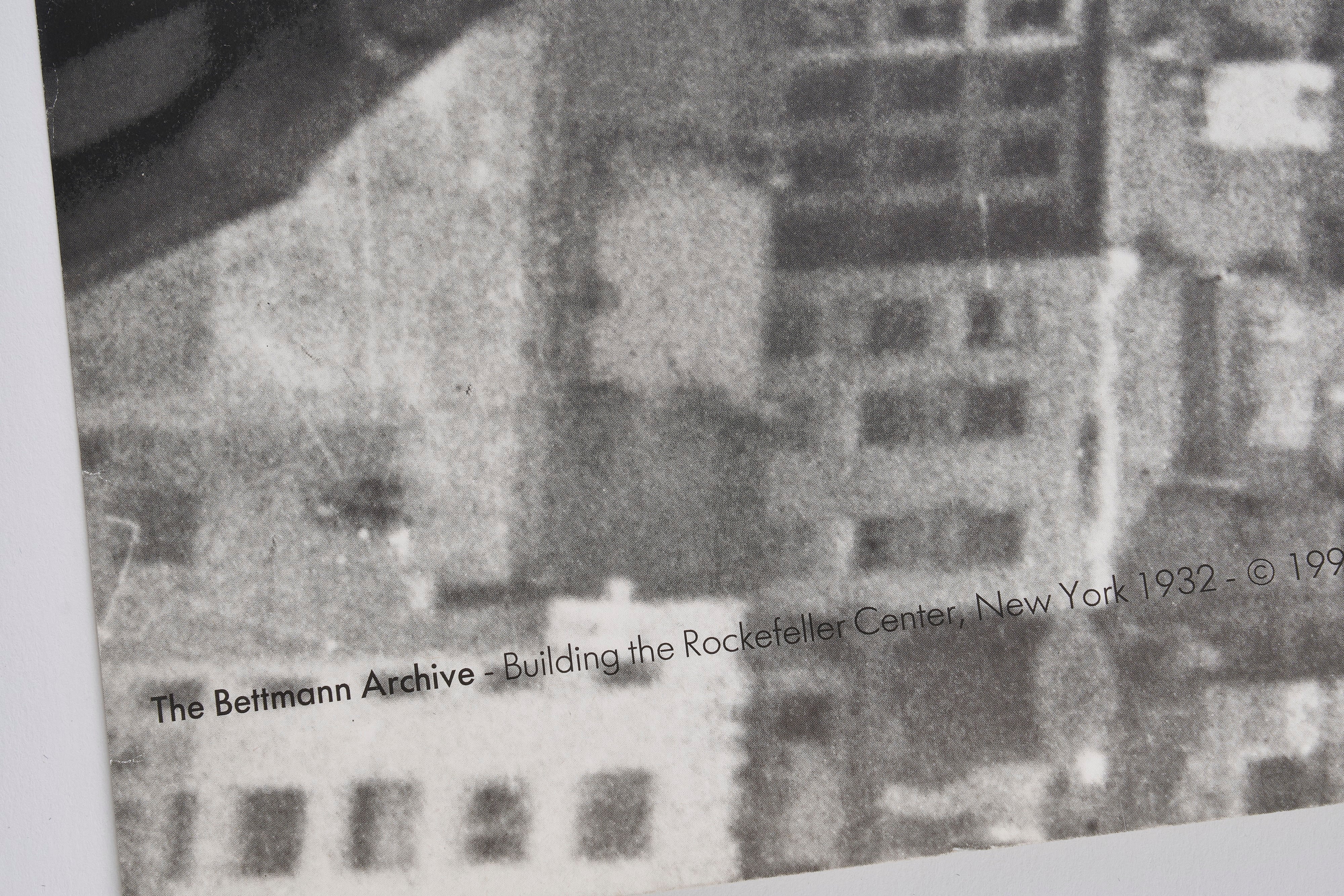 【限定5枚】Lunchitime Atop a Skyscraper 1932 - LEM Milano 1991 / ベットマン・アーカイブ