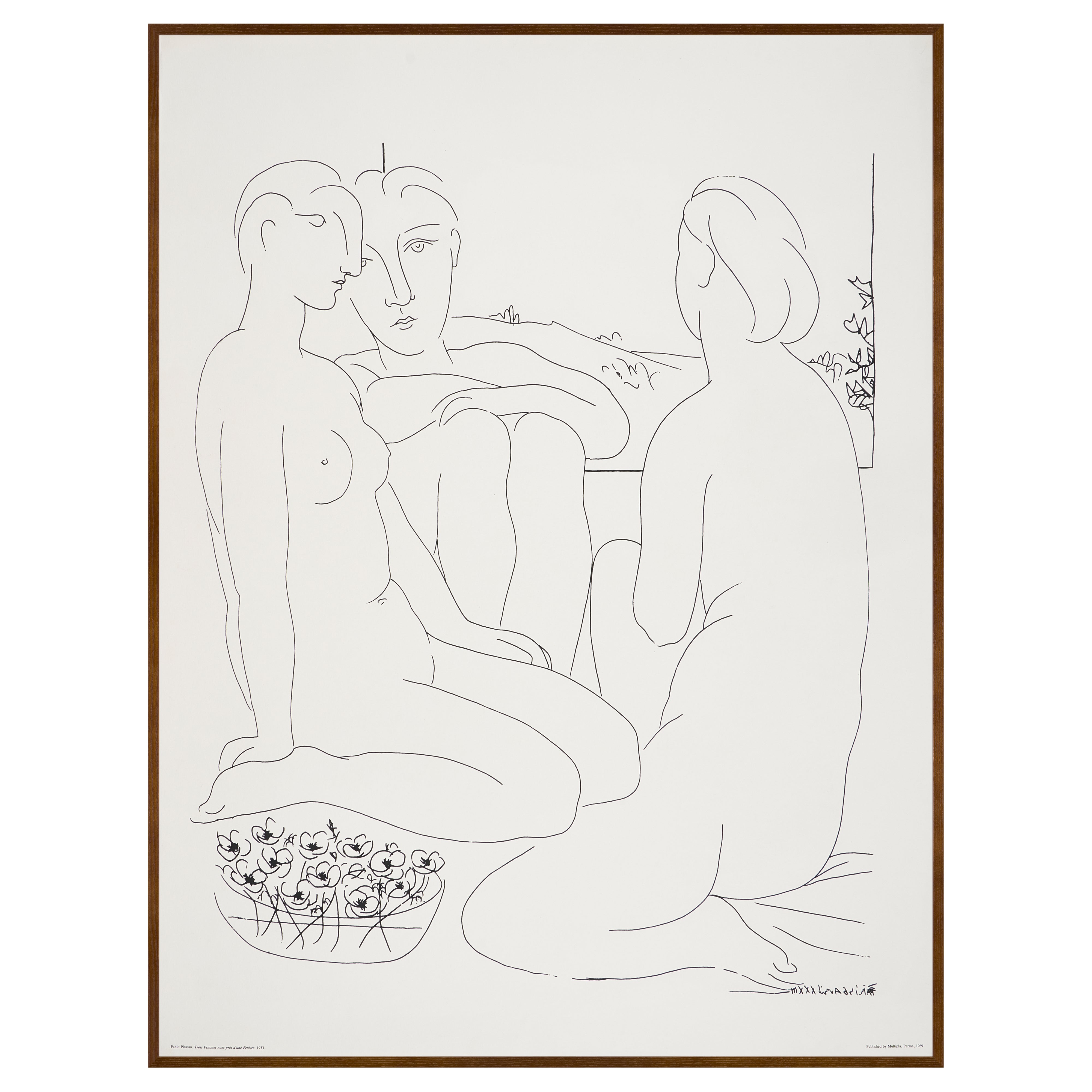 【限定10枚】Trois Femmes nues près d'une Fenêtre 1933 - MULTIPLA 1989 / パブロ・ピカソ