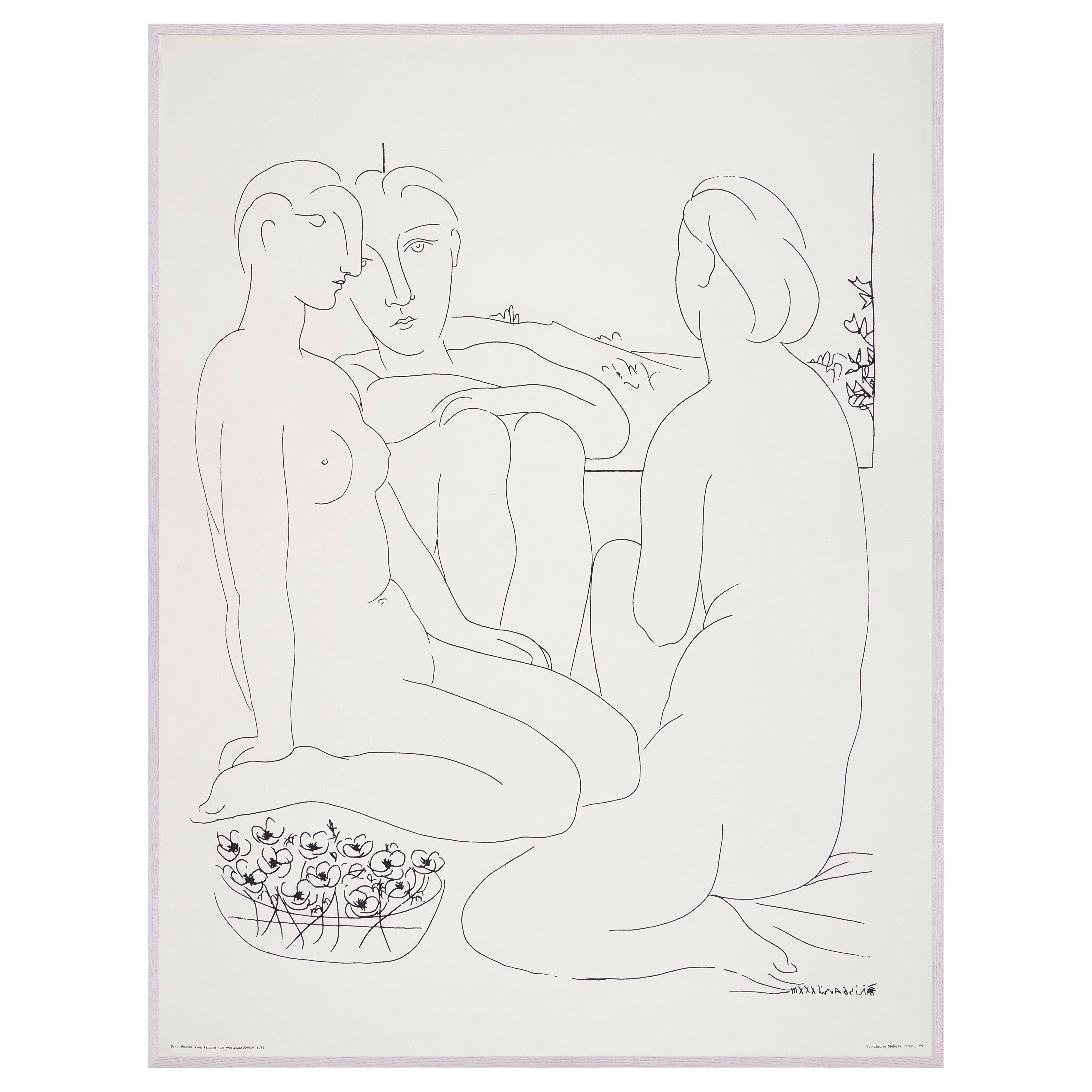 【限定10枚】Trois Femmes nues près d'une Fenêtre 1933 - MULTIPLA 1989 / パブロ・ピカソ