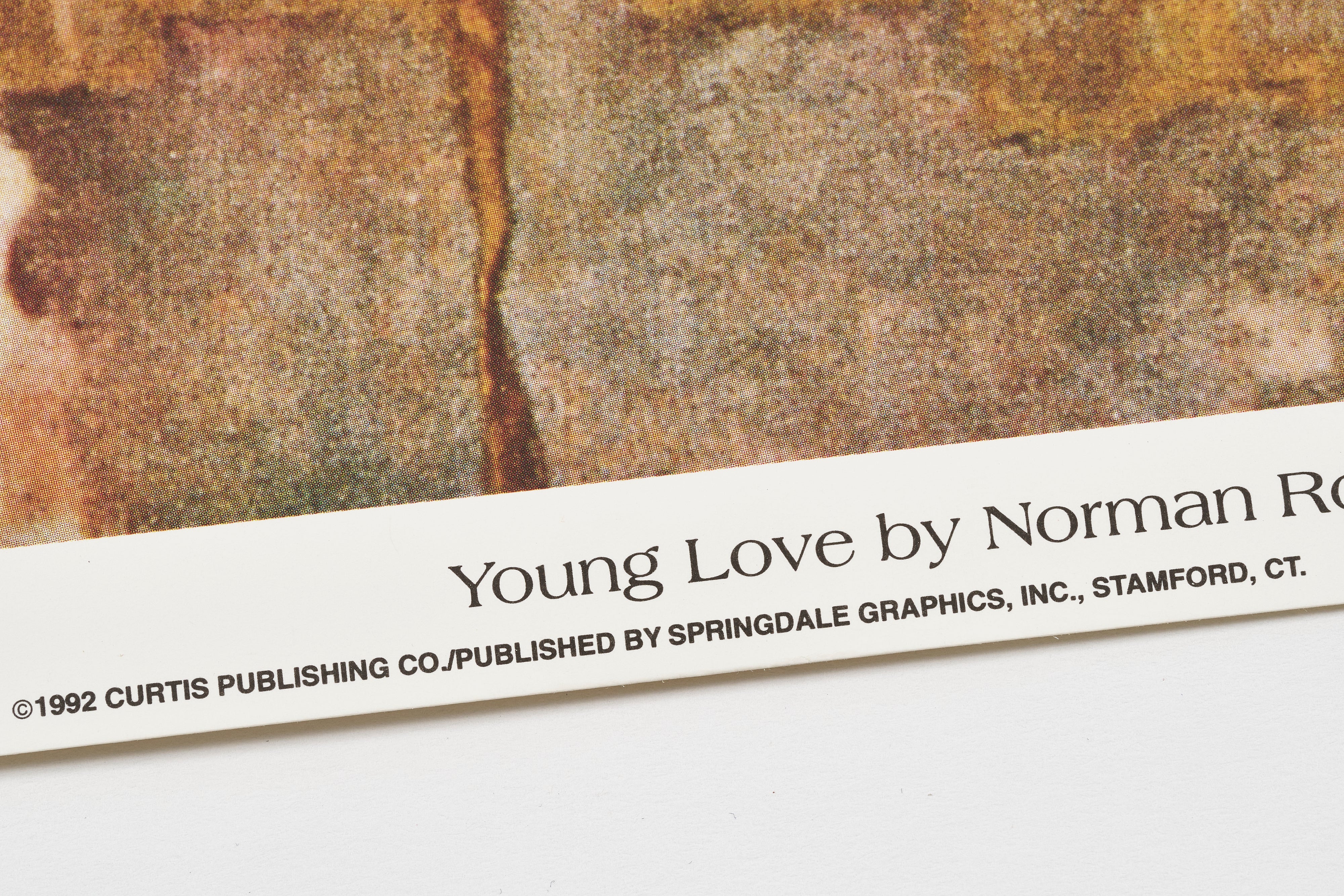 【限定10枚】Young Love 1936 - CURTIS PUBLISHING 1992 / ノーマン・ロックウェル