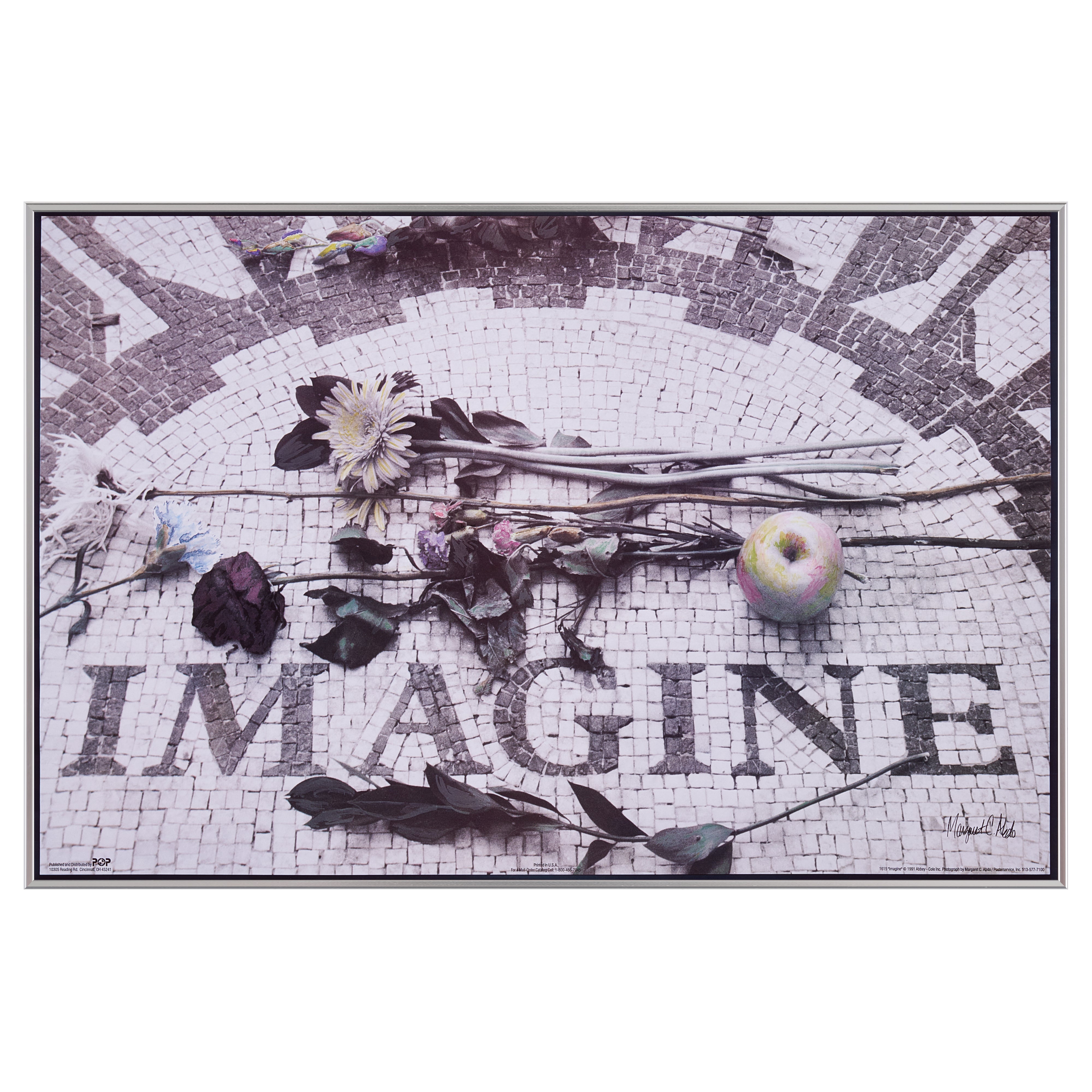 【限定5枚】JOHN LENNON "IMAGINE"（ジョン・レノン ”イマジン”） 1991  / バンドポスター