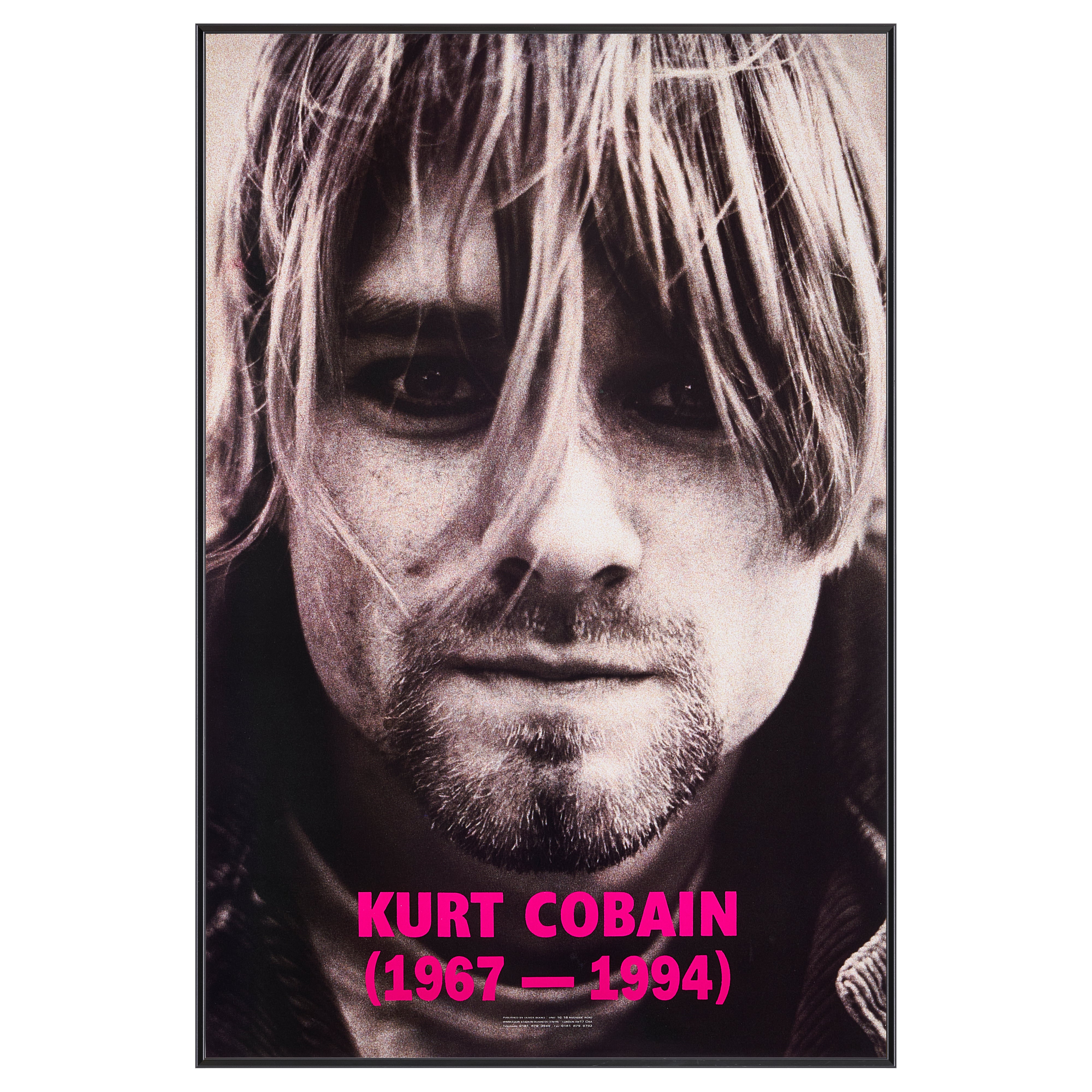 【限定10枚】KURT COBAIN（カート・コバーン） 1990s / バンドポスター