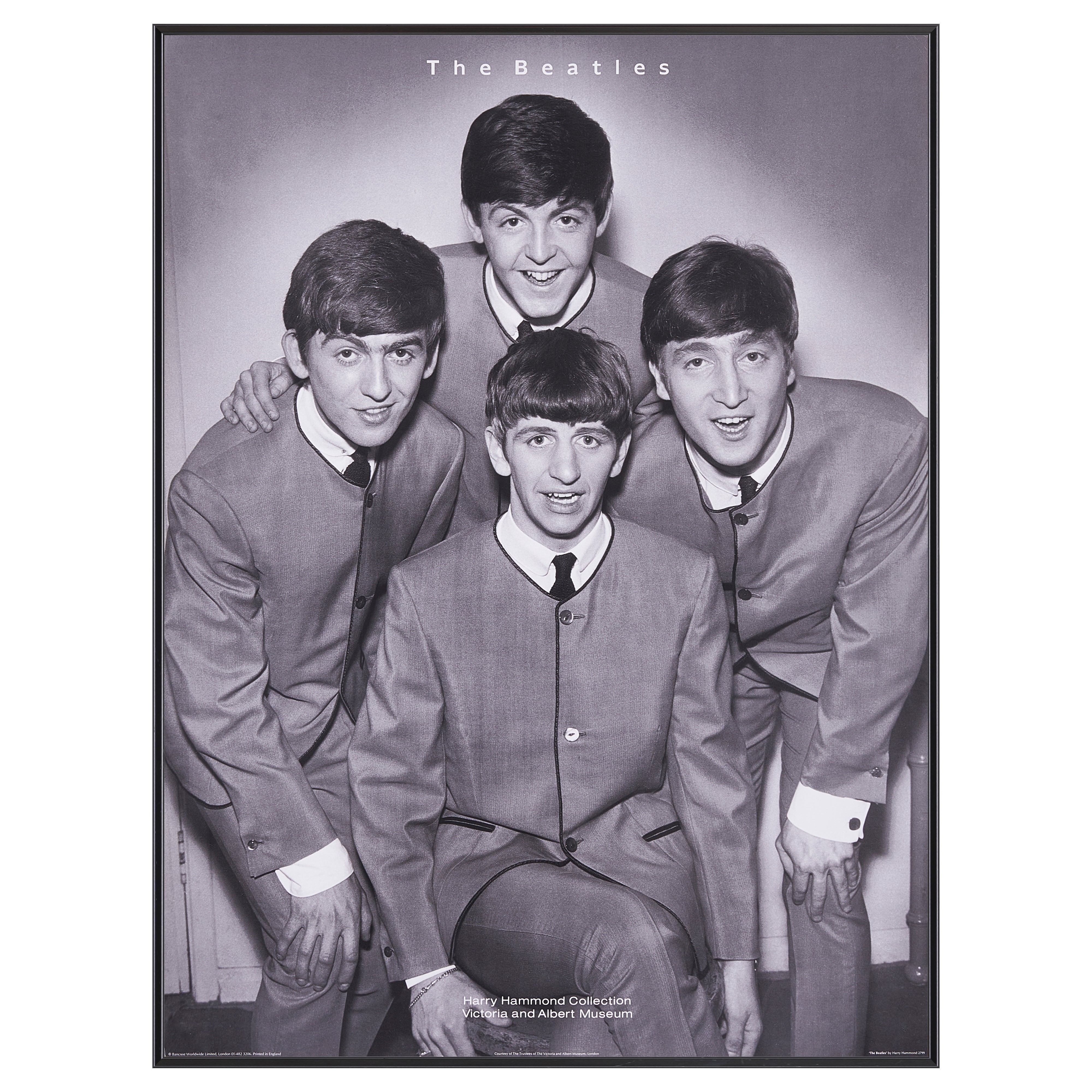 【限定10枚】THE BEATLES（ザ・ビートルズ） Harry Hammond Collection 1990s / バンドポスター