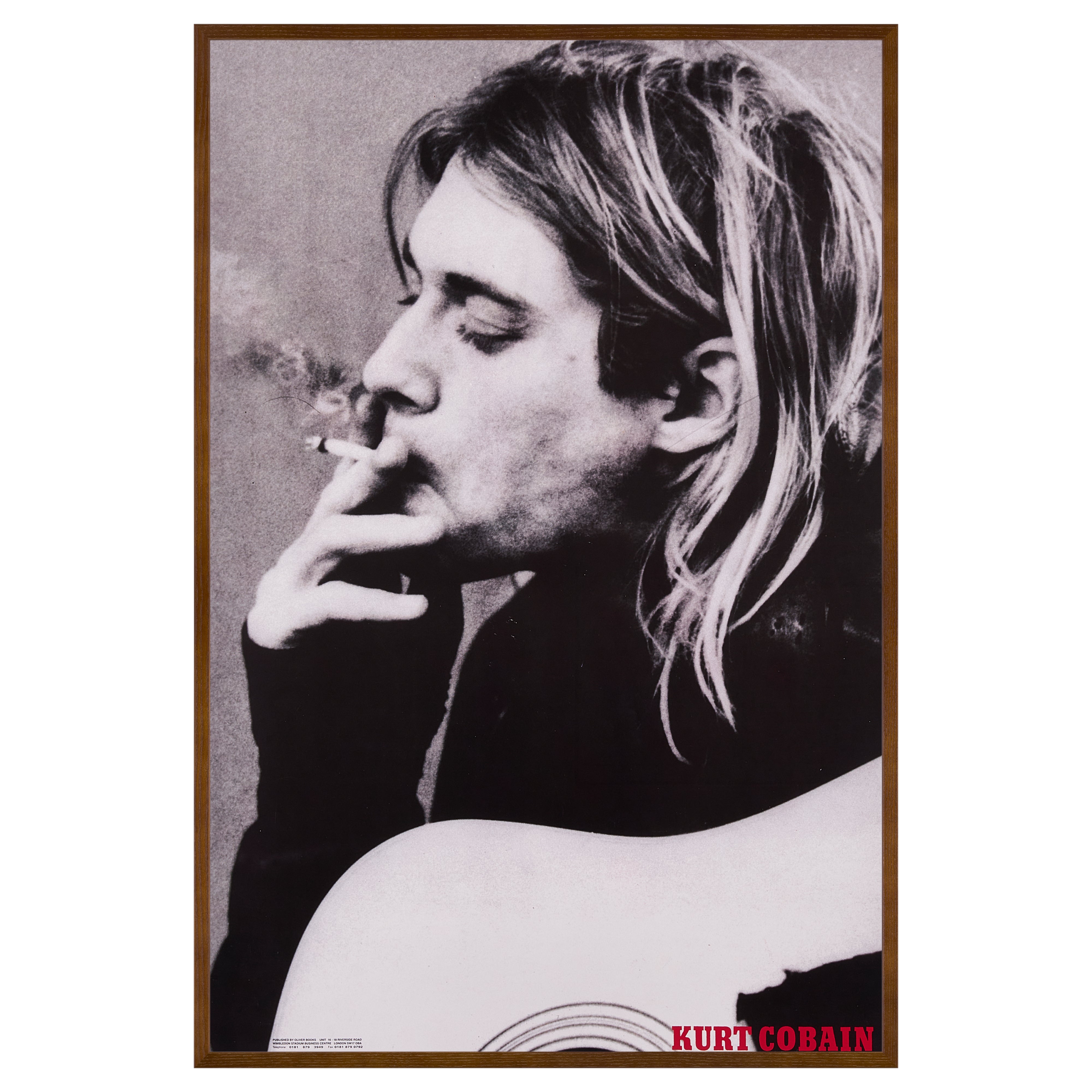 【限定10枚】KURT COBAIN（カート・コバーン） 1990s / バンドポスター