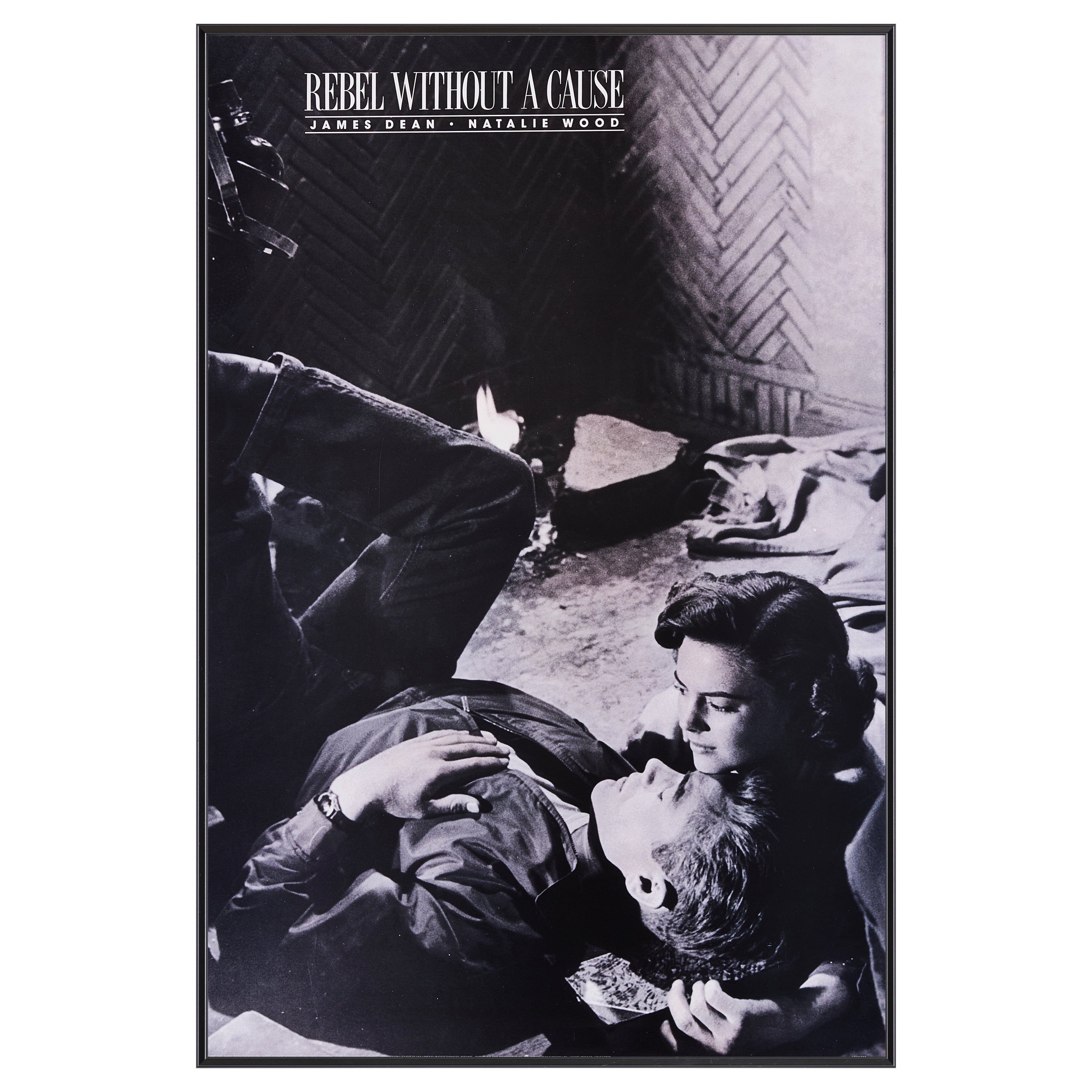 【限定5枚】REBEL WITHOUT A CAUSE（理由なき反抗） 1955 - PORTAL PUBLICATIONS 1988 / 映画ポスター