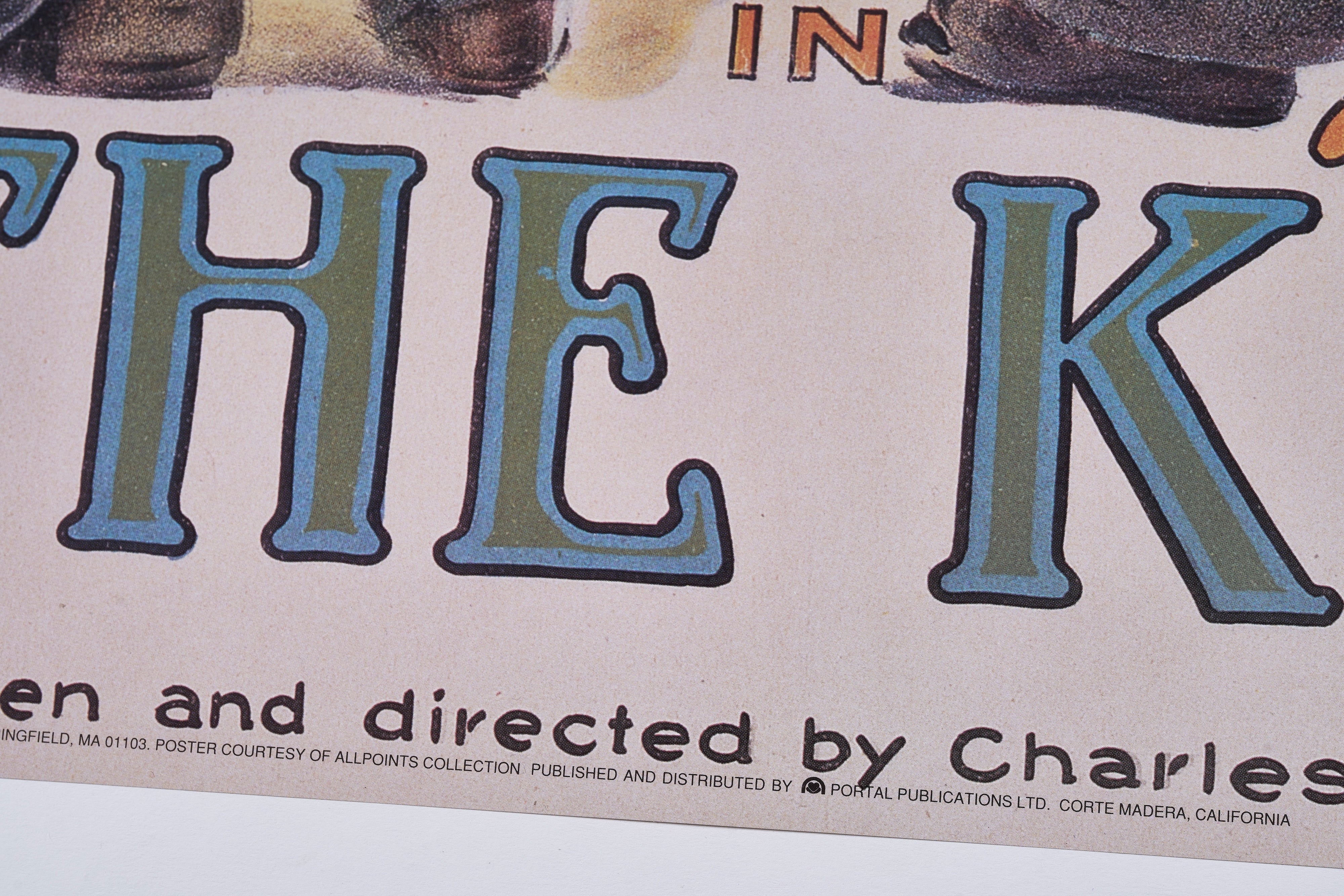 【限定5枚】THE KID（キッド） 1921 - POTAL PUBLICATIONS 1990 / 映画ポスター