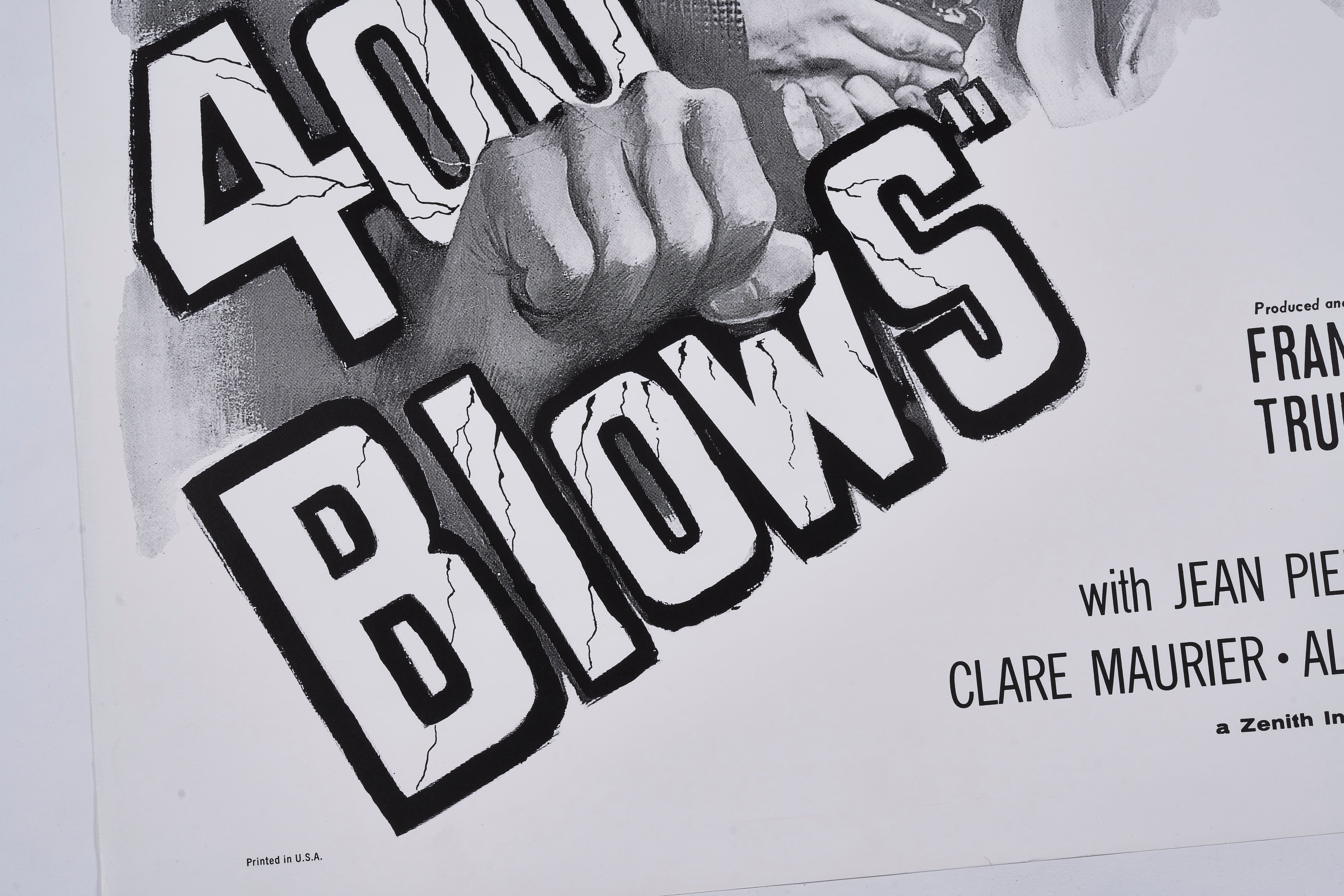 【限定5枚】The 400 Blows（大人は判ってくれない） 1959 - Printed in 1990s / 映画ポスター