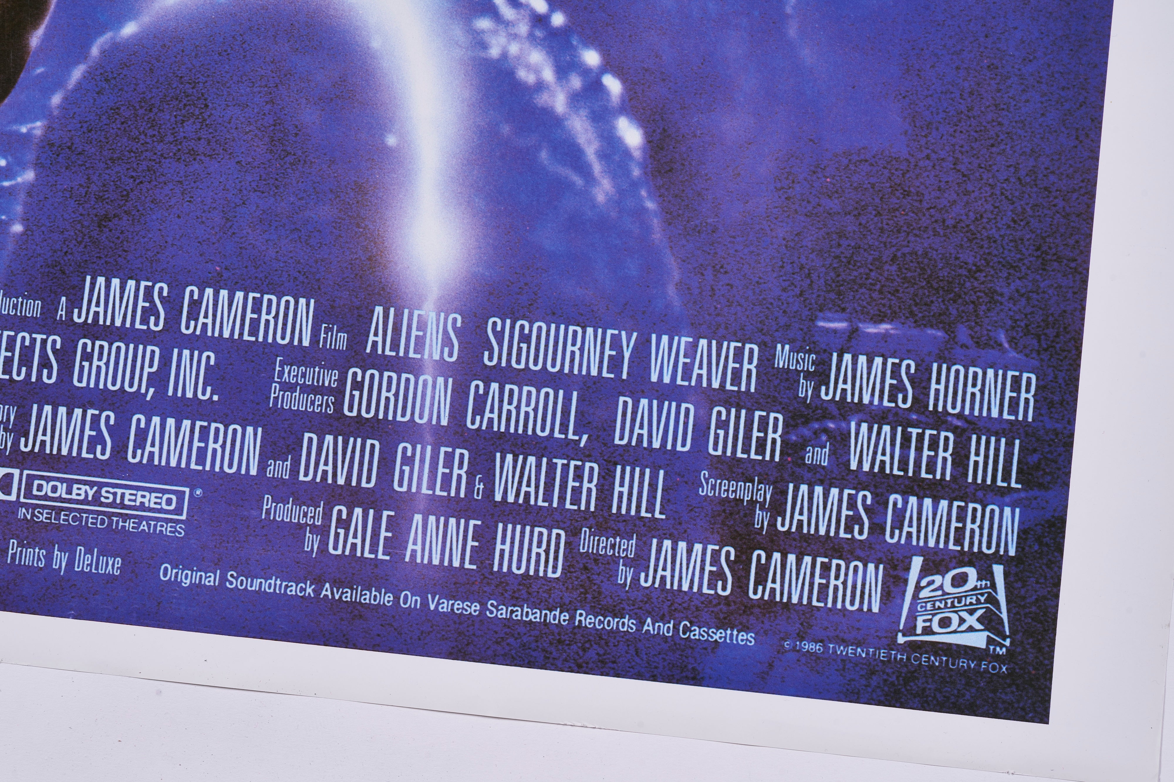 【限定5枚】ALIENS “THIS TIME IT’S WAR”（エイリアン2） 1986 / 映画ポスター