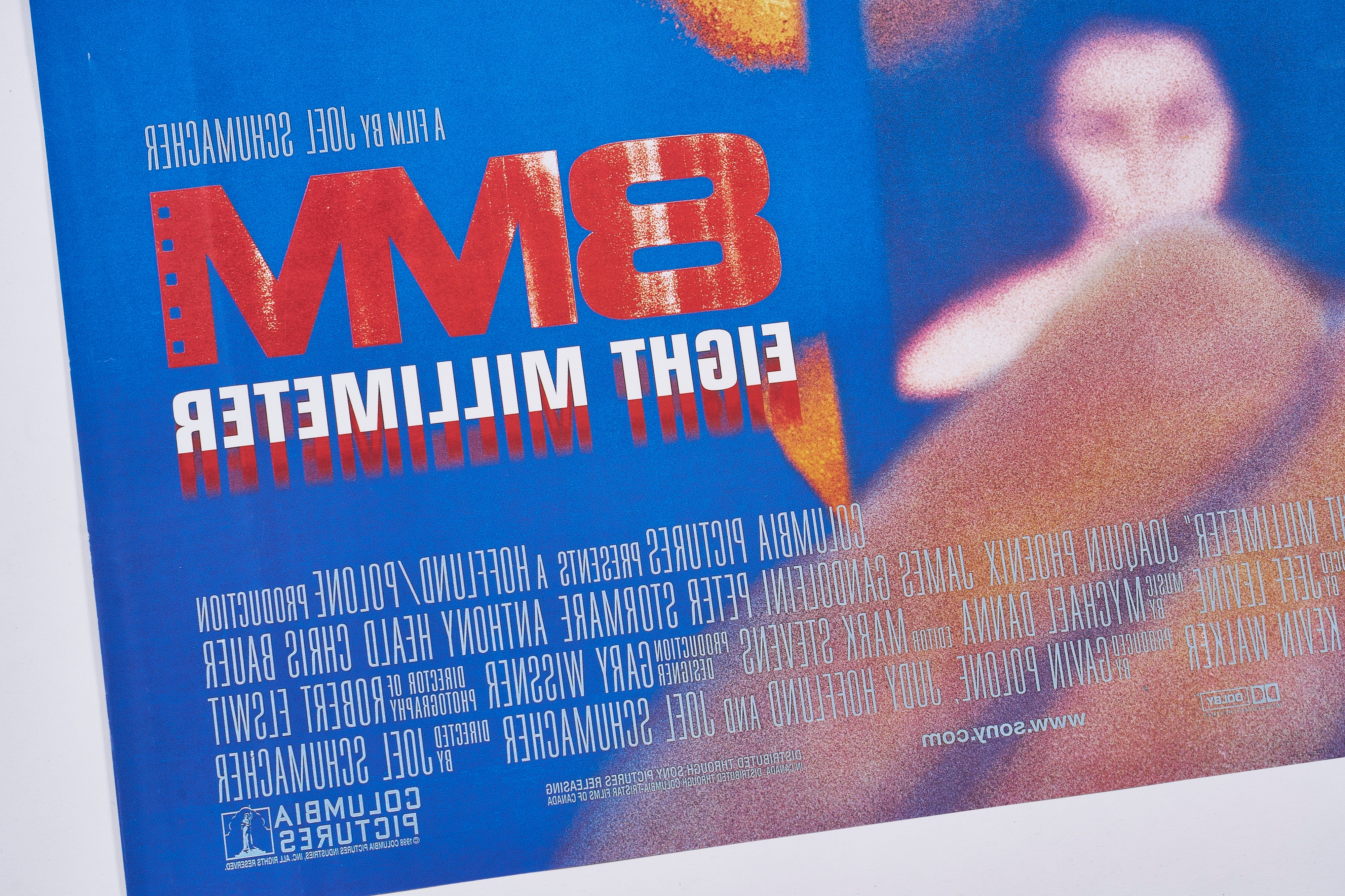 【限定2枚】8mm（8ミリ） 1999 / 映画ポスター
