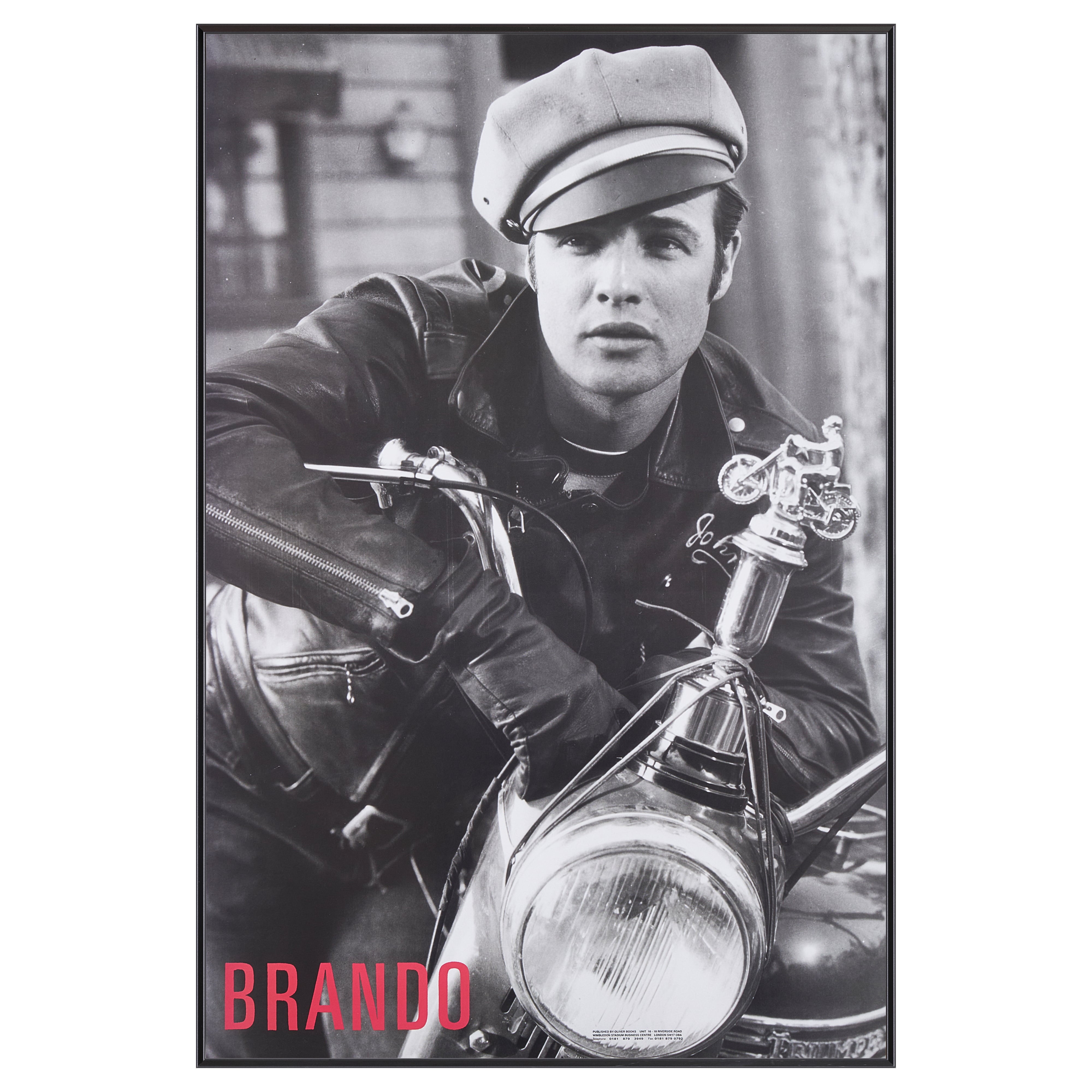【限定5枚】Marlon Brando（マーロン・ブランド） 1990s / 俳優ポスター