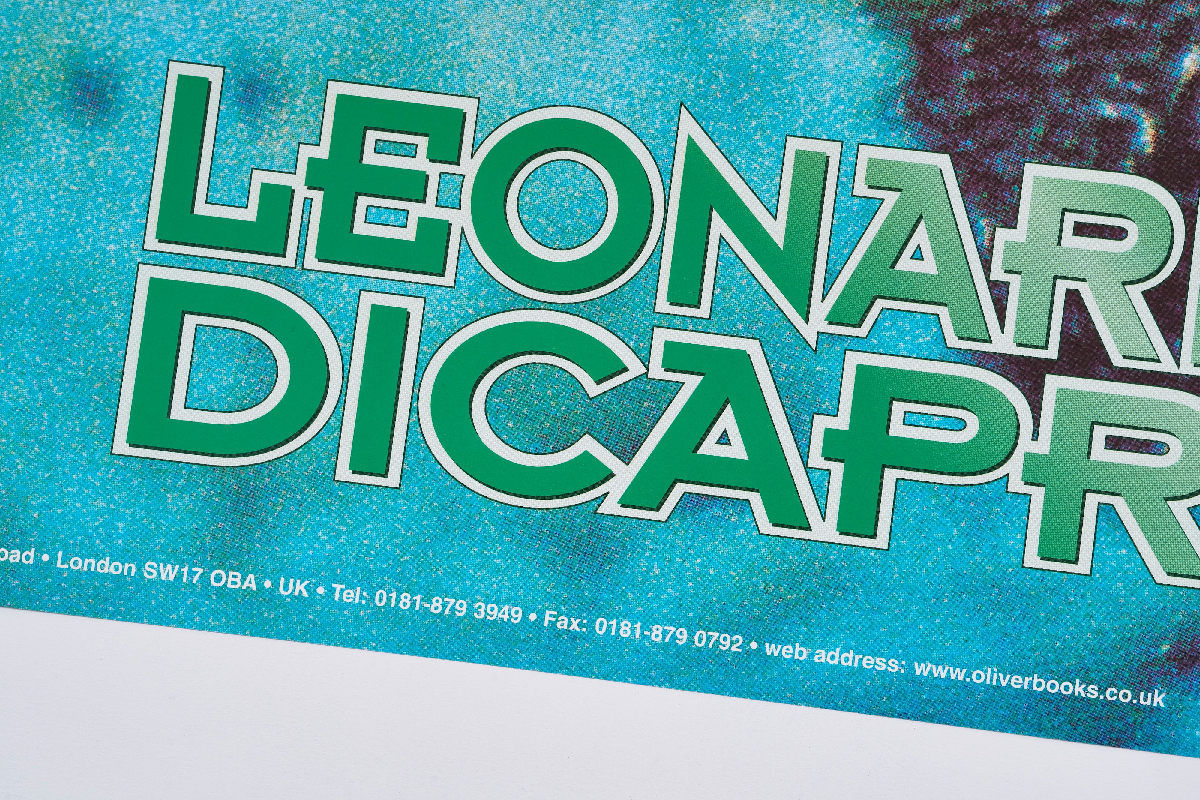 【限定10枚】Leonardo DiCaprio（レオナルド・ディカプリオ） 1996  / 俳優ポスター