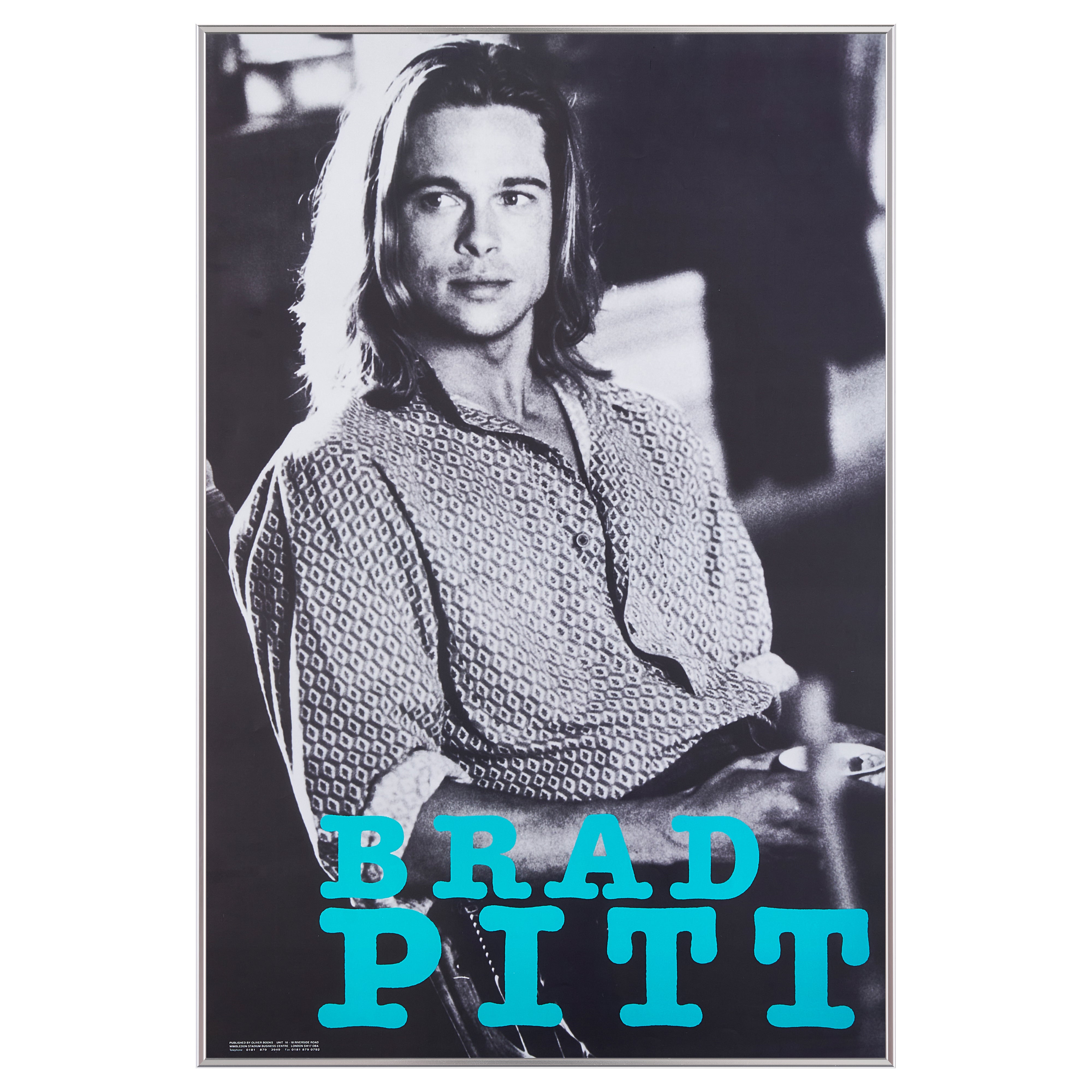【限定10枚】Brad Pitt（ブラッド・ピット） 1994 (Vertical) / 俳優ポスター
