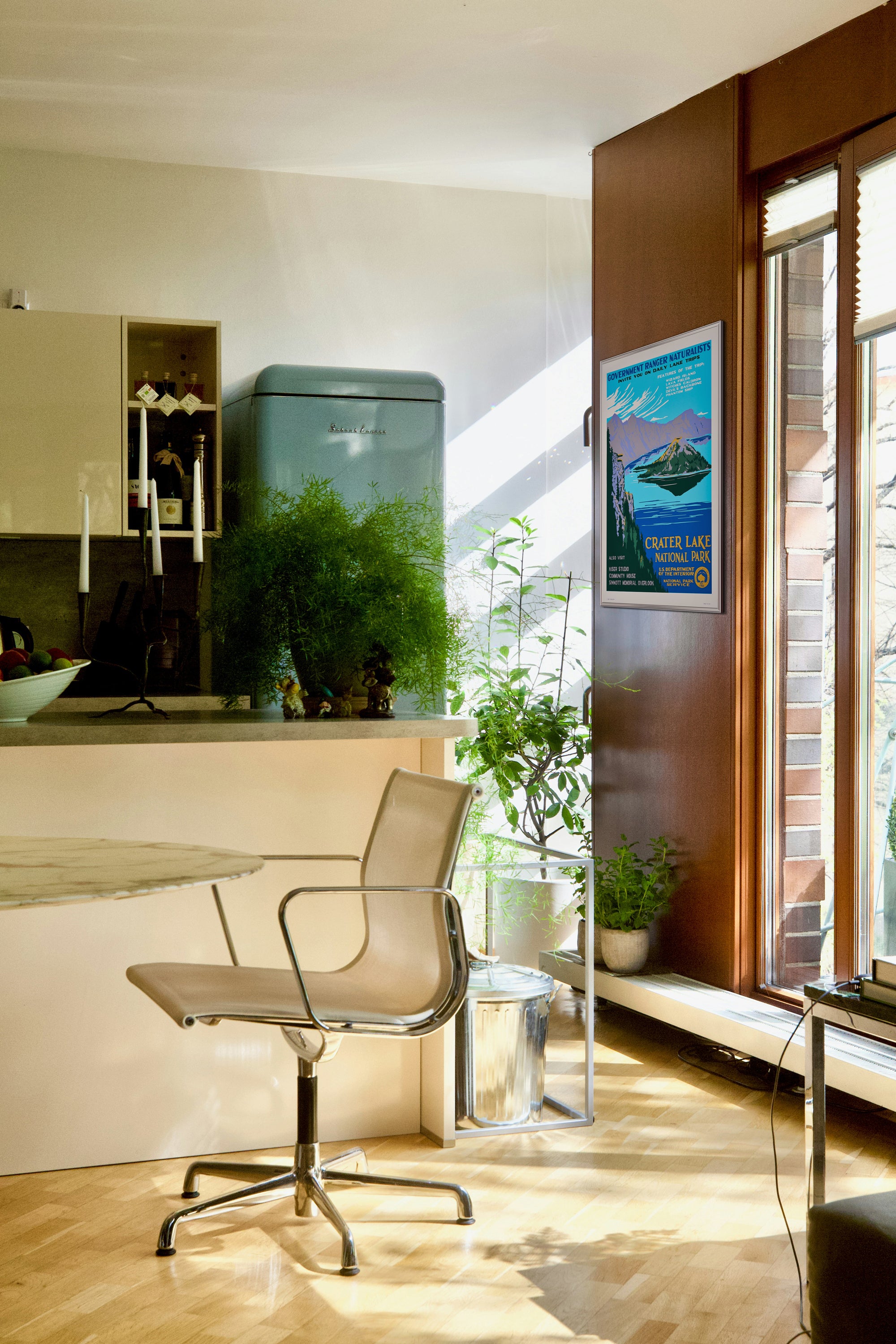 再入荷【限定3枚】クレーター・レイク国立公園 / アメリカ国立公園ポスター