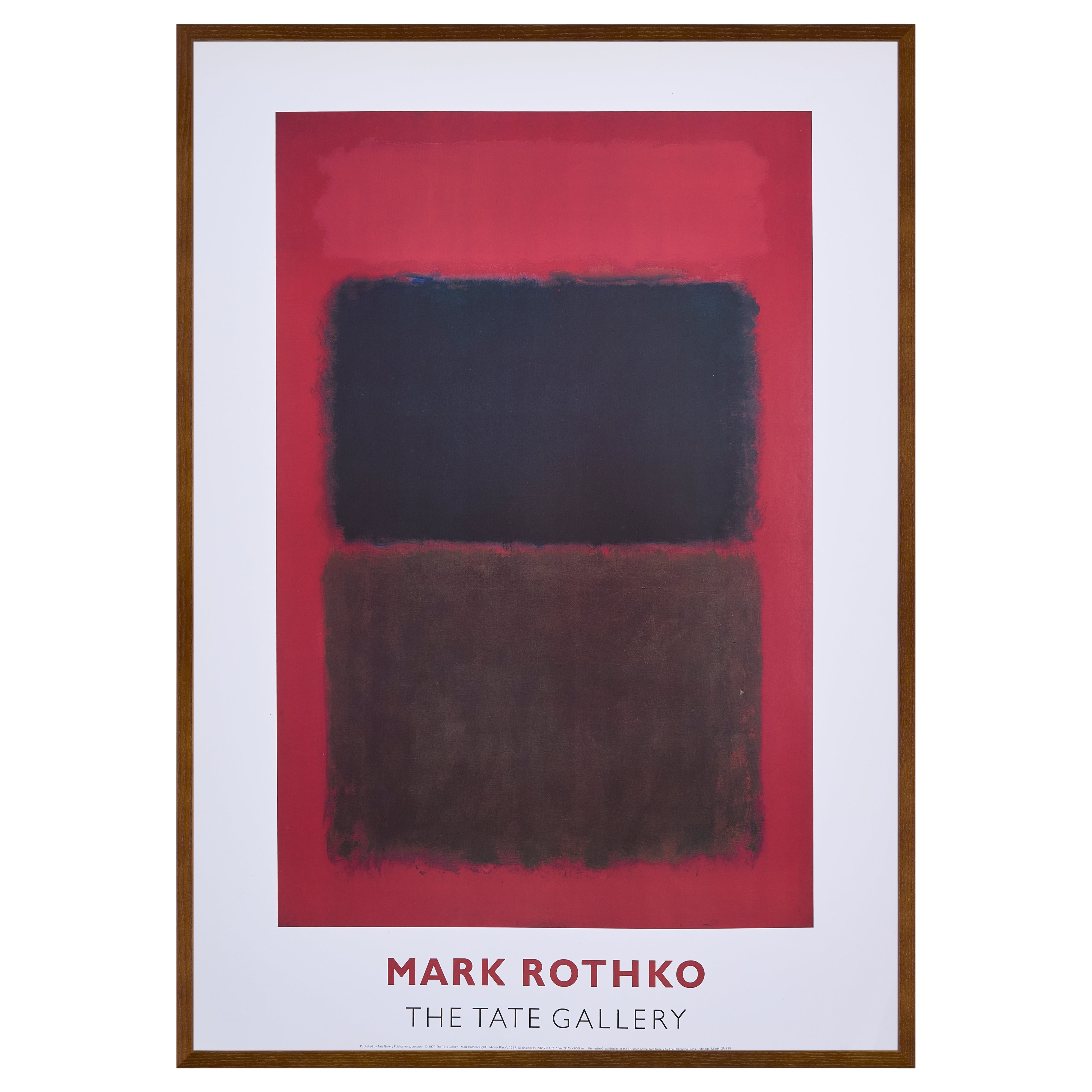 【限定10枚】Mark Rothko - THE TATE GALLERY 1971 / マーク・ロスコ