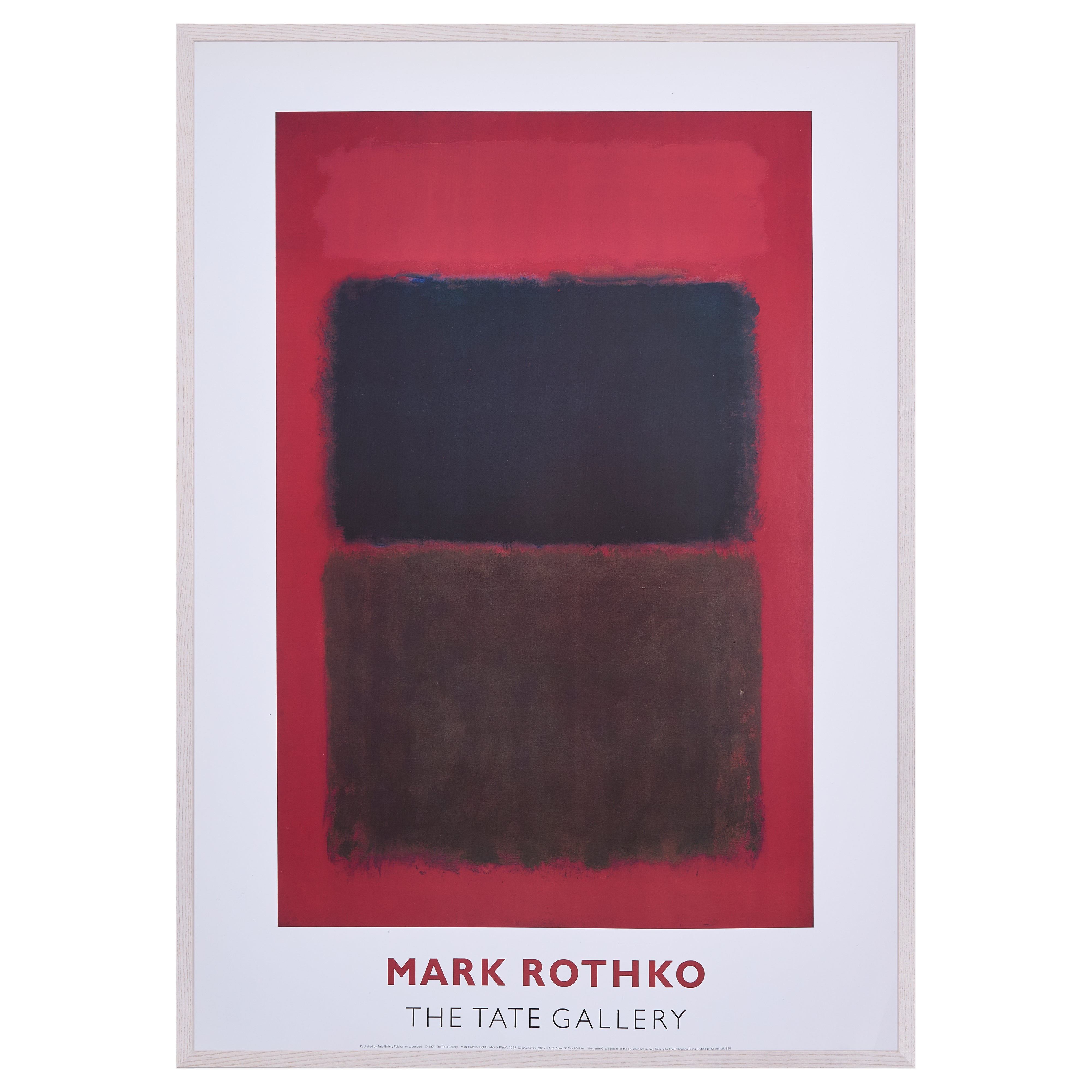 【限定10枚】Mark Rothko - THE TATE GALLERY 1971 / マーク・ロスコ