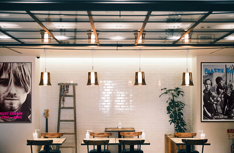 アートのある部屋の画像