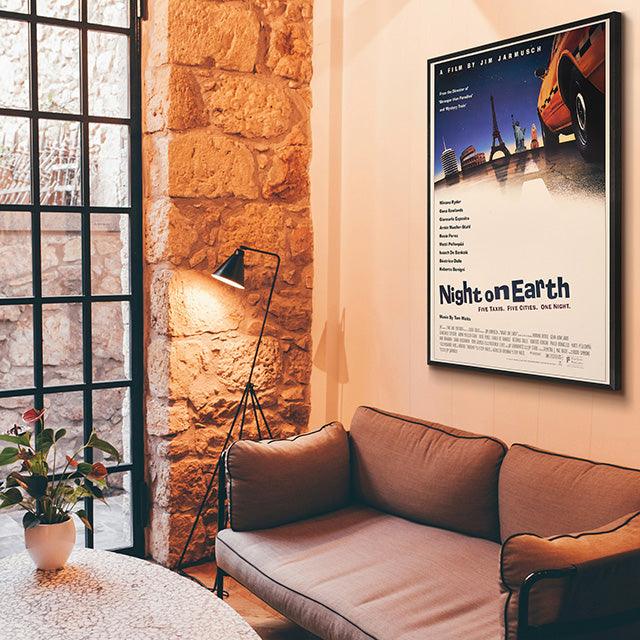 アートのある部屋の画像