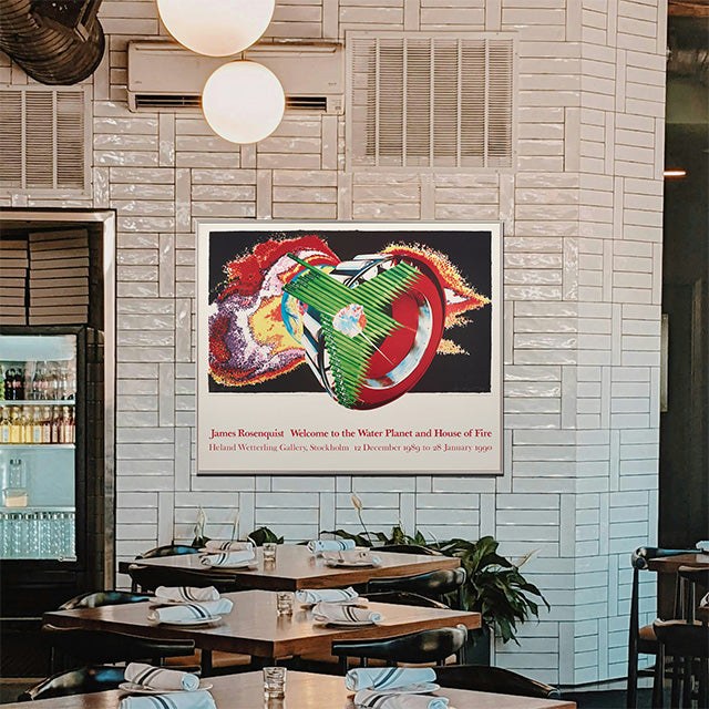 アートのある部屋の画像