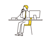 問い合わせをする画像