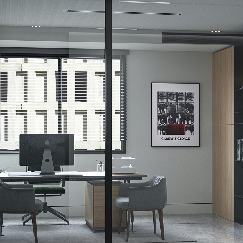 モノトーンな部屋の画像