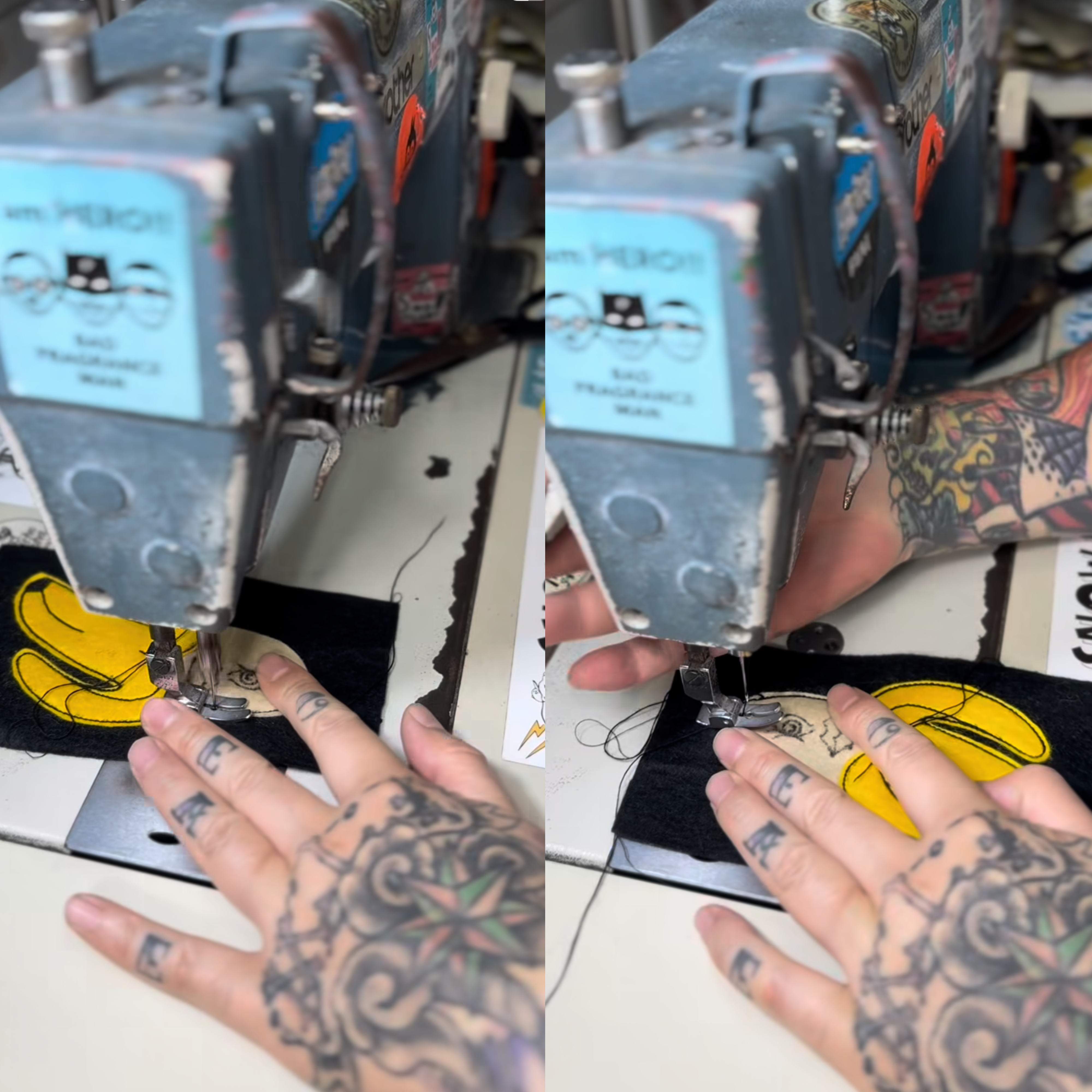 【限定20着】NORTH NO NAME × POP ART BANANAS カスタム モンドリアン コーチジャケット