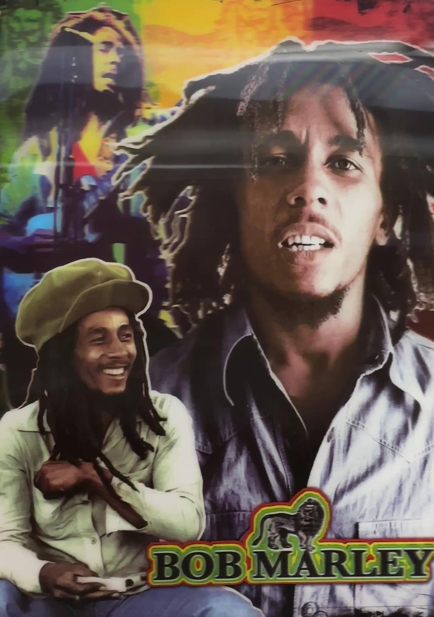 限定3枚】”Bob Marley” 3D Lenticular Poster - GB EYE 2008
